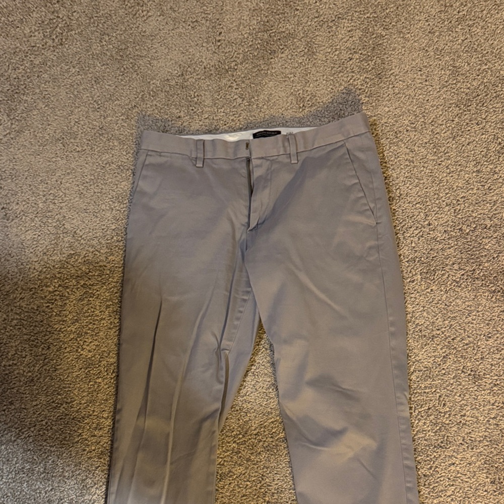 Banana Republic Light Gray Chinos